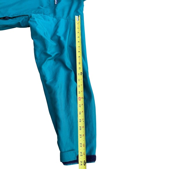 Vintage Patagonia Men's‎ Glade Runner Jacket Style 83122 Teal Blue Hooded Size S - Picture 9 of 14